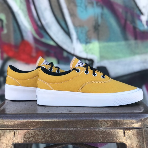 Wmns Converse Skid Grip CVO Ox Gold Dart Sneakers - Picture 7 of 10